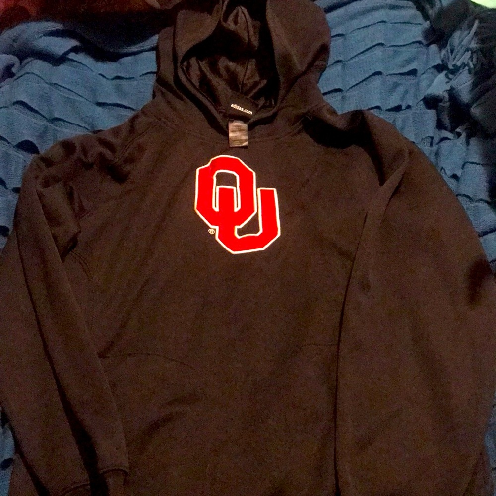Big boys ADIDAS Oklahoma Sooners hoodie